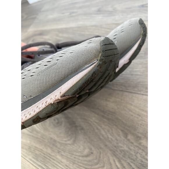 Brooks Ghost 13 Women’s Size 8.5 M 1203381B084 Gray/Pearl/Purple Running Shoe - Picture 6 of 7